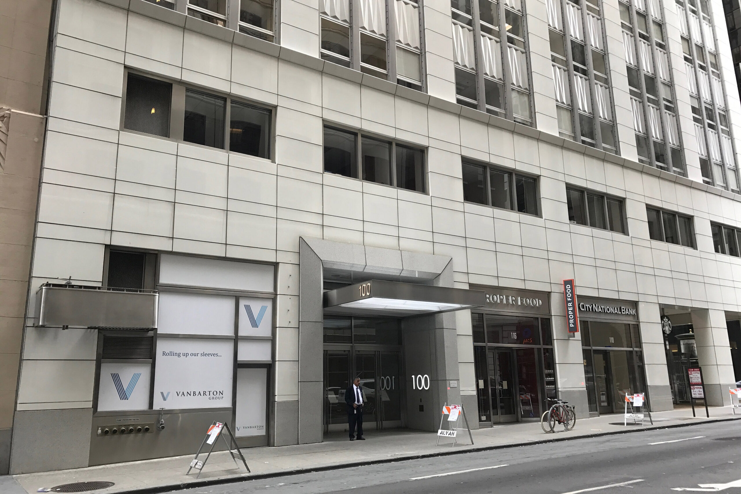 The exterior of 100 Montgomery Street in San Francisco, which housed the city’s main immigration court until it closed in early May.