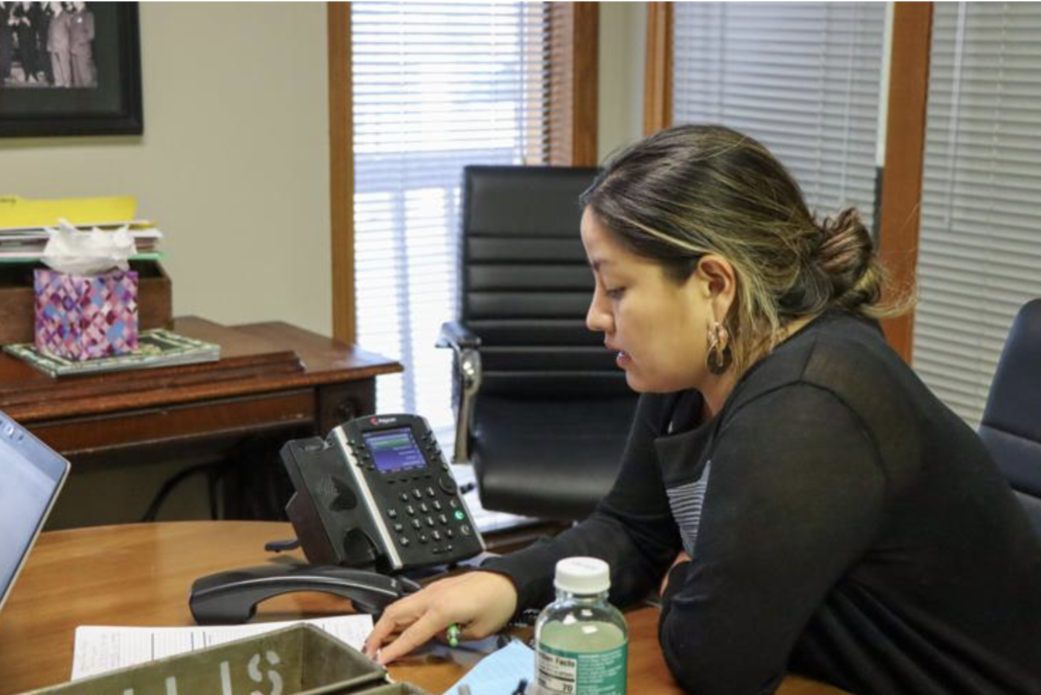 Brian Blackford's paralegal interests a client billing worksheet.