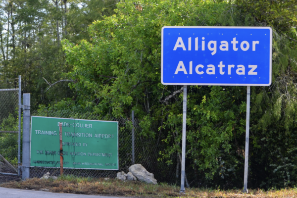 Built in a flash: New satellite imagery shows rapid construction of “Alligator Alcatraz”