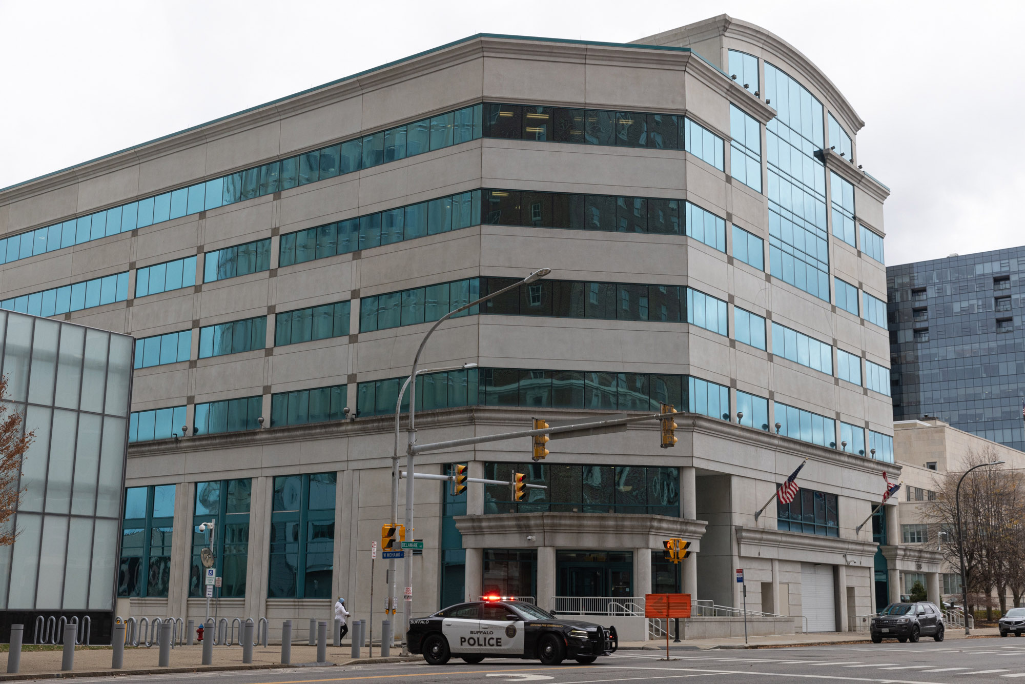 Immigration courts in Buffalo, N.Y. on Friday, Nov. 14, 2025